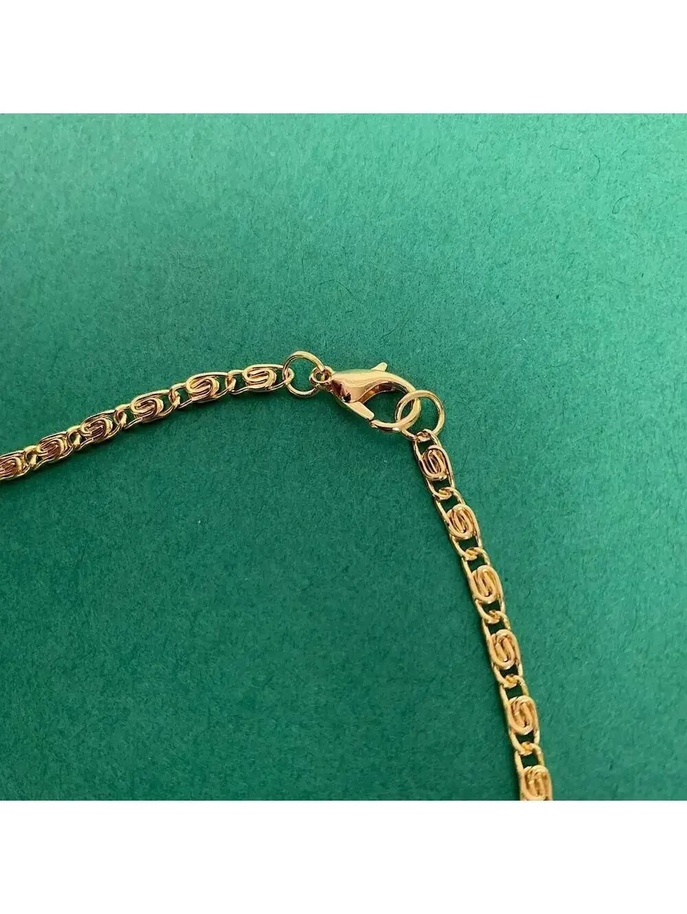 Saint Marry big pendant y2k 90s style gold necklace chain. Grunge punk style